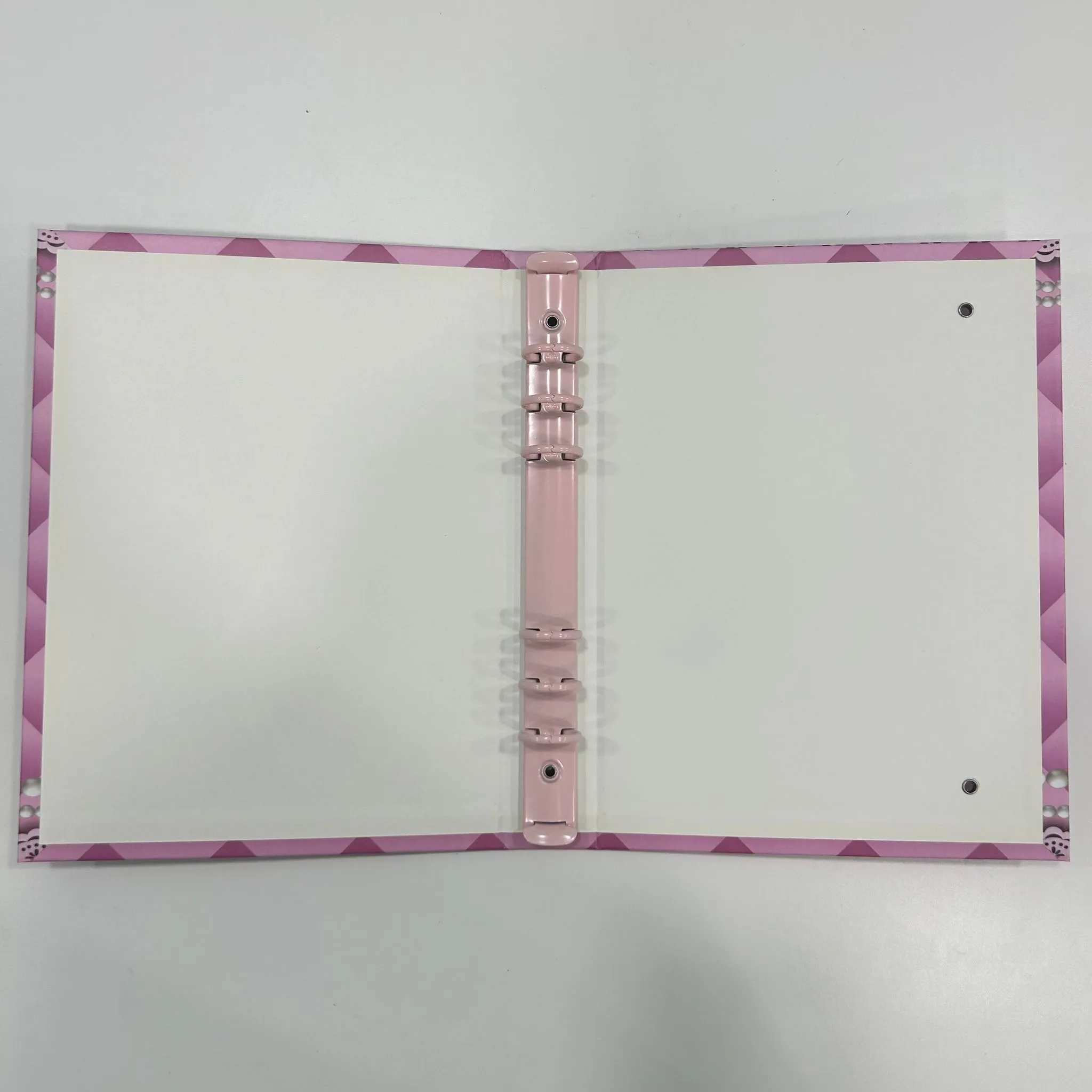 A5 Pink Six Holes Photocard Binder